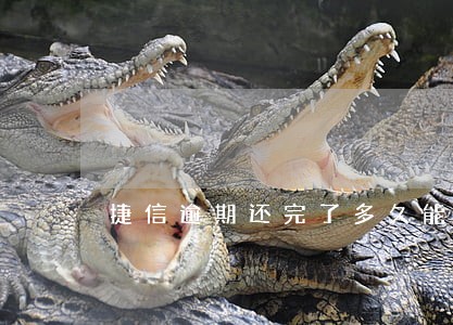 捷信逾期还完了多久能办信用卡