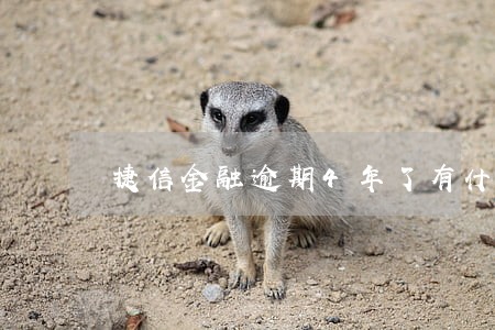 捷信金融逾期4年了有什么后果 捷信金融逾期4年了有什么后果