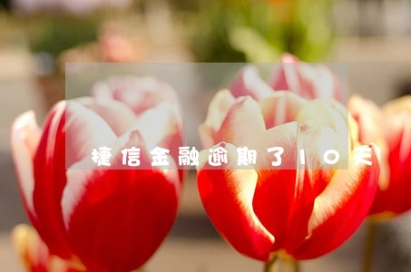 捷信金融逾期了10天 捷信金融逾期了10天