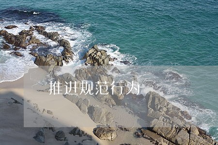 推进规范行为 推进规范行为