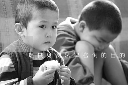 提供免费法律咨询的目的