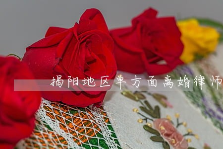 揭阳地区单方面离婚律师 揭阳地区单方面离婚律师