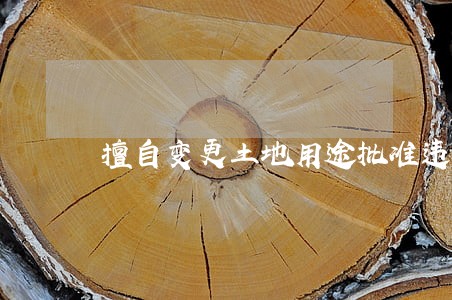 擅自变更土地用途批准违法建设 擅自变更土地用途批准违法建设