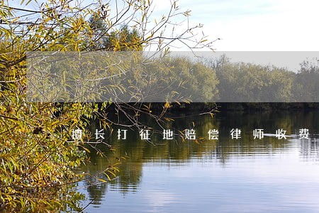 擅长打征地赔偿律师收费 擅长打征地赔偿律师收费