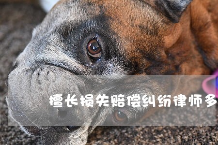 擅长损失赔偿纠纷律师多少钱 擅长损失赔偿纠纷律师多少钱