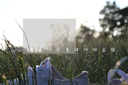 擅长行政案律师哪家强 擅长行政案律师哪家强