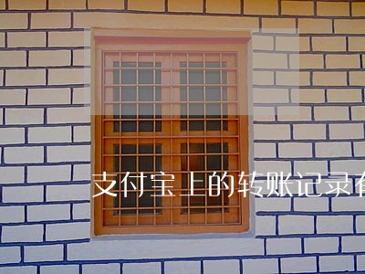 支付宝上的转账记录有法律效应吗 支付宝上的转账记录有法律效应吗