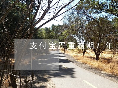 支付宝严重逾期7年 支付宝严重逾期7年