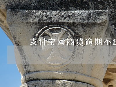 支付宝网商贷逾期不还 支付宝网商贷逾期不还
