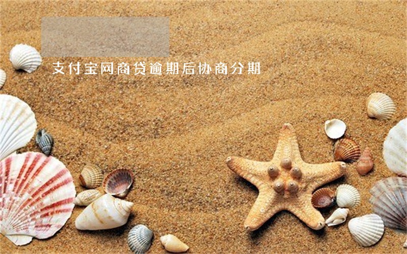 支付宝网商贷逾期后协商分期 支付宝网商贷逾期后协商分期