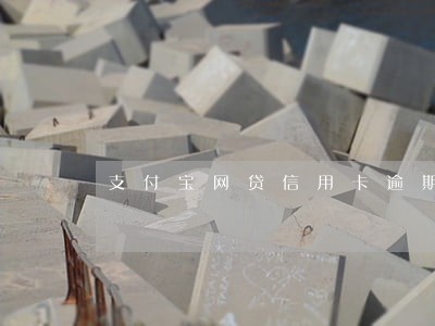 支付宝网贷信用卡逾期怎么办 支付宝网贷信用卡逾期怎么办