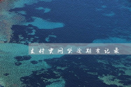 支付宝网贷逾期有记录 支付宝网贷逾期有记录