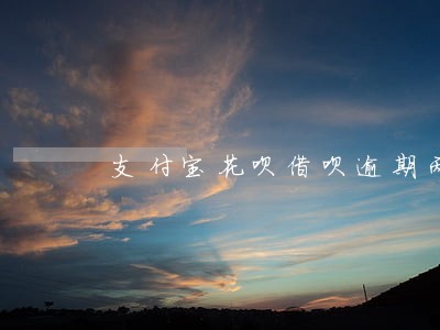 支付宝花呗借呗逾期两万三 支付宝花呗借呗逾期两万三