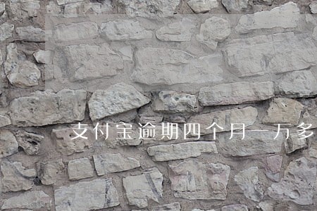 支付宝逾期四个月一万多 支付宝逾期四个月一万多