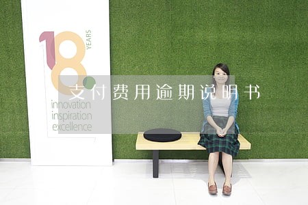 支付费用逾期说明书 支付费用逾期说明书