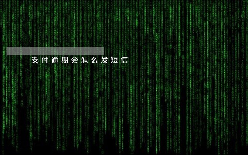 支付逾期会怎么发短信 支付逾期会怎么发短信