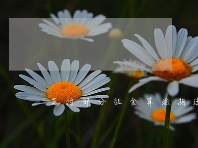 支付部分租金算逾期违约吗 支付部分租金算逾期违约吗