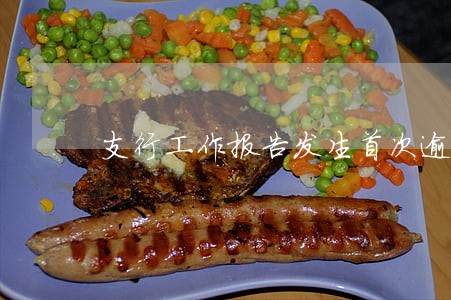 支行工作报告发生首次逾期贷款