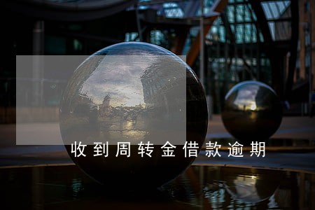 收到周转金借款逾期 收到周转金借款逾期