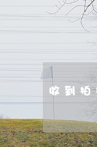收到拍拍贷逾期