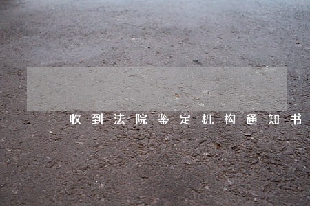 收到法院鉴定机构通知书不去可以么 收到法院鉴定机构通知书不去可以么