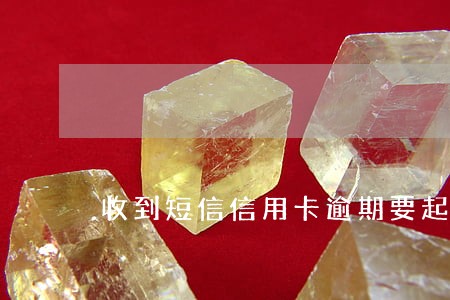 收到短信信用卡逾期要起诉 收到短信信用卡逾期要起诉