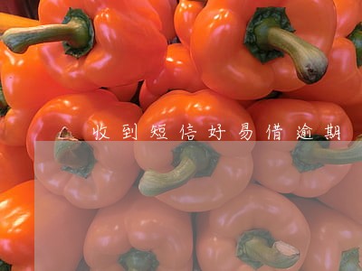 收到短信好易借逾期 收到短信好易借逾期