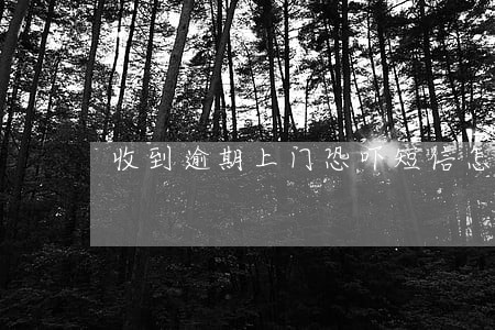 收到逾期上门恐吓短信怎么投诉