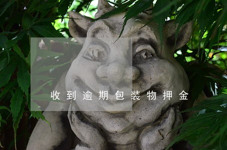收到逾期包装物押金 收到逾期包装物押金