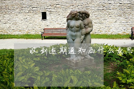 收到逾期通知函什么意思 收到逾期通知函什么意思