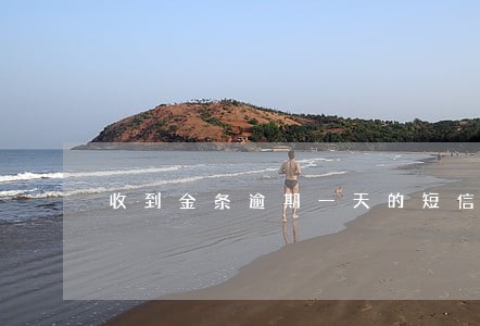 收到金条逾期一天的短信怎么办 收到金条逾期一天的短信怎么办