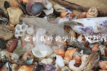 收到银行的贷款逾期短信 收到银行的贷款逾期短信