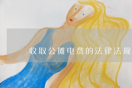 收取公摊电费的法律法规规定