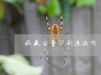 收藏古董刀剑违法吗