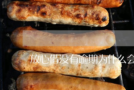 放心借没有逾期为什么会冻结