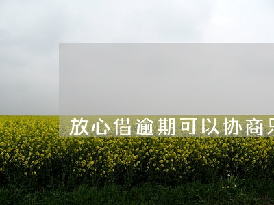 放心借逾期可以协商只还本金吗 放心借逾期可以协商只还本金吗