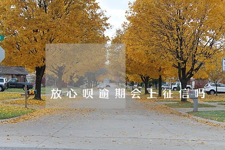 放心呗逾期会上征信吗 放心呗逾期会上征信吗