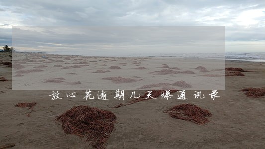 放心花逾期几天爆通讯录 放心花逾期几天爆通讯录