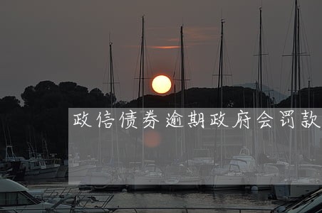 政信债券逾期政府会罚款吗