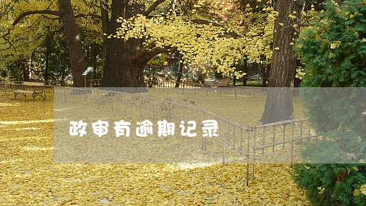政审有逾期记录 政审有逾期记录