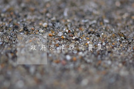 政府法律顾问普及 政府法律顾问普及