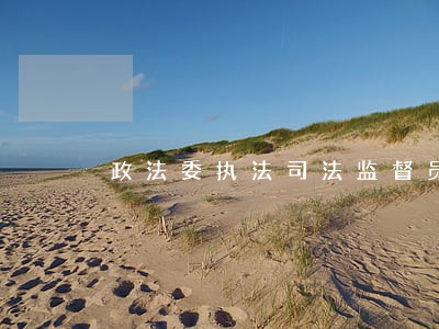 政法委执法司法监督员 政法委执法司法监督员