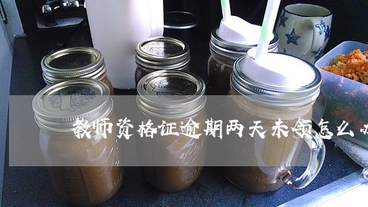 教师资格证逾期两天未领怎么办