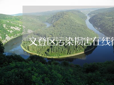 文登区污染损害在线律师 文登区污染损害在线律师