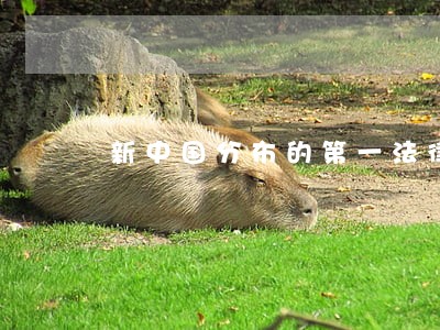 新中国分布的第一法律是什么 新中国分布的第一法律是什么