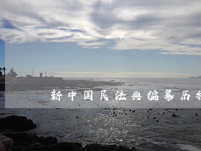 新中国民法典编纂历程 新中国民法典编纂历程
