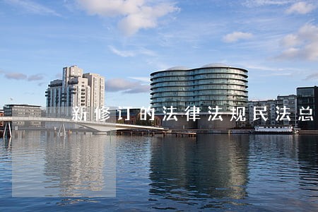 新修订的法律法规民法总则 新修订的法律法规民法总则