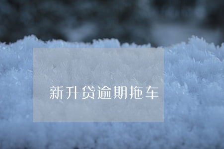 新升贷逾期拖车 新升贷逾期拖车