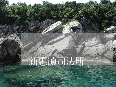 新惠镇司法所 新惠镇司法所