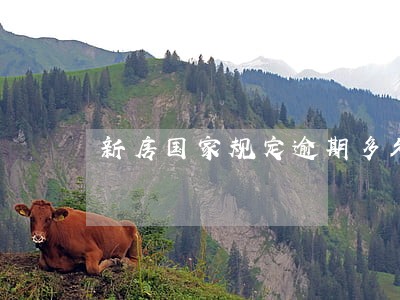 新房国家规定逾期多久 新房国家规定逾期多久